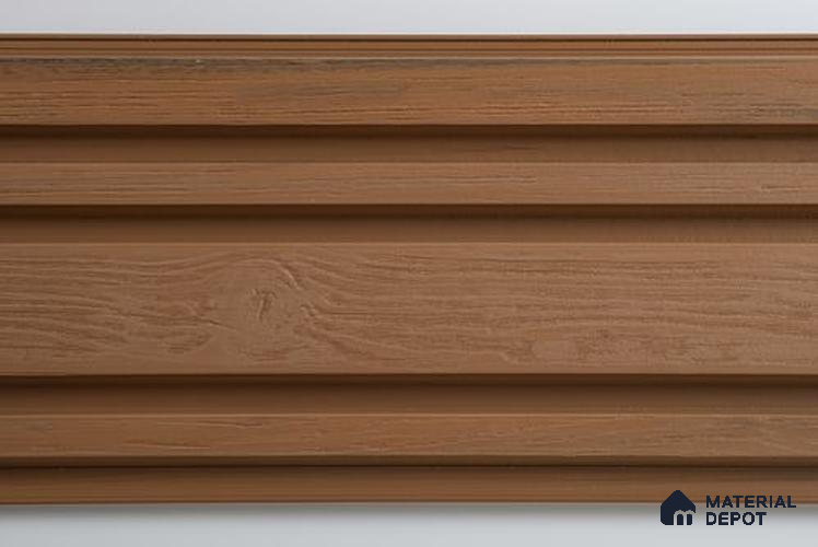PN 06686 Q (218 x 25 x 2895) mm WPC Cladding Exterior Wall Panel | 3 inch Screw for Framing (5 x 75) mm | 1.5 inch Screw for Profile Fixing (6 x 38) mm