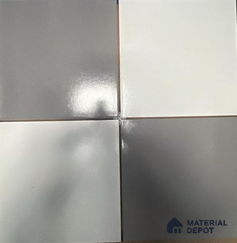 Cool Roof Floor Tile TL 05002 B Grey 1 ft x 1 ft Ceramic Matte Finish - 11 mm | Suitable for Highlighter Walls, Foyer, Bathroom, Kitchen Wall & Backsplashes