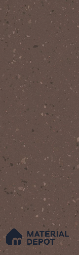 Terrazzo Large Format Slab TL 12556 Galaxy Cocoa 8 ft x 2.62 ft Brown Fullbody Glossy Finish - 15 mm | Suitable for Counter Top, Table Top & Window Frame