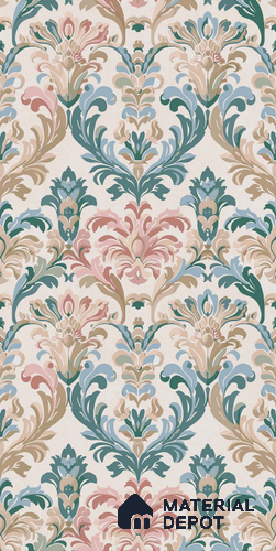 Moroccan Wall Decor Tile TL 11699 | 4 ft x 2 ft Vitrified Glue Double Digital Tile - 9 mm