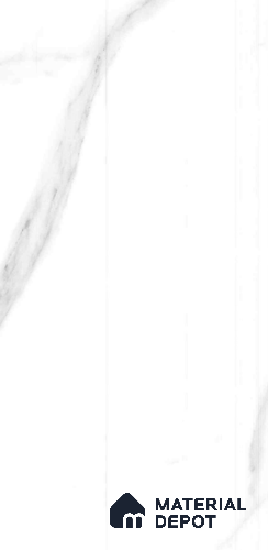 White Marble Look LM 03800 8 ft x 4 ft Texture Finish Decorative Laminate - 1 mm | Suitable for TV Unit, Wardrobe, Kitchen Cabinets