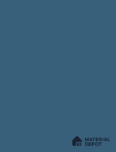 Solid Colors Blue color 3816 HGL 8 ft x 4 ft High Gloss Finish Decorative Laminate - 1 mm | Suitable for Living Room, Kitchen, Office