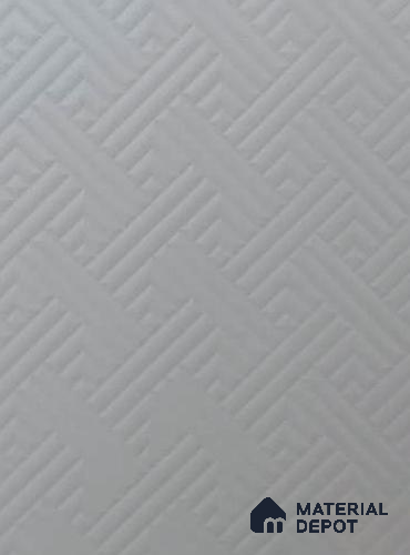 Patterned Grey color 3890 VW 8 ft x 4 ft Texture Finish Decorative Laminate - 1 mm | Suitable for Bedroom, TV Unit, Wardrobe