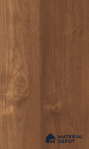 Wooden Look 520 HG Smoke Walnut 8 ft x 4 ft High Gloss Finish Laminate - 1 mm | Suitable for TV Unit, Wardrobe, Kitchen Cabinets