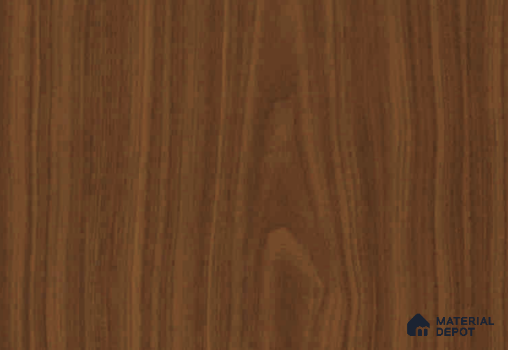 Wooden Look 529 SF American Walnut 8 ft x 4 ft Suede Finish Laminate - 1 mm | Suitable for TV Unit, Wardrobe, Kitchen Cabinets