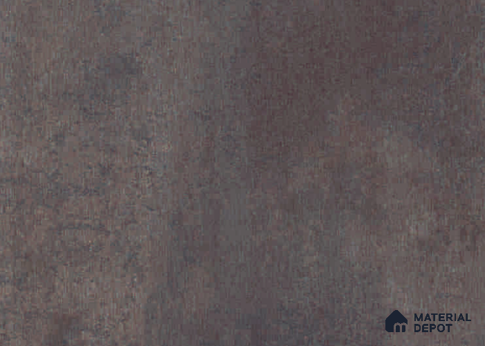 897 SF Raw Steel Brown 8 ft x 4 ft Suede Finish Laminate - 1 mm | Suitable for TV Unit, Wardrobe, Kitchen Cabinets