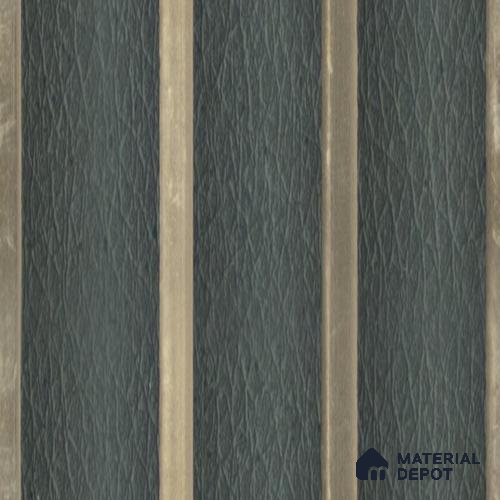 Multi Colour Leather Louver PN 00705 8 ft x 4.8 inch Charcoal Panel - 11 mm | Suitable for Feature Wall, TV Unit & Living Room | Width is Subjected to 5% Variation