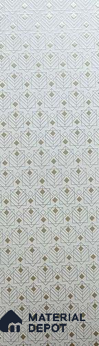 White Patterned Look Charcoal Decorative Wall Panel PN 03822 8 ft x 2 ft - 4 mm | Suitable for Feature Wall, TV Unit & Living Room | Width is Subjected to 5% Variation