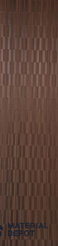 Brown Geometric Look Charcoal Decorative Wall Panel PN 05652 8 ft x 2 ft - 4 mm | Suitable for Feature Wall, TV Unit & Living Room | Width is Subjected to 5% Variation