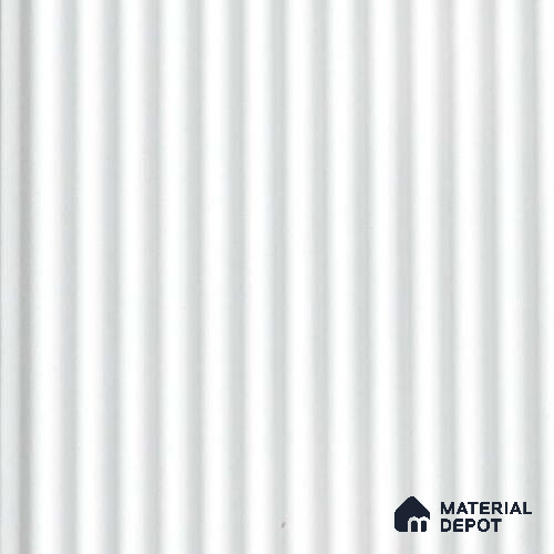 White Plain Colour Louver PN 03547 9.5 ft x 4.4 inch Charcoal Panel - 8 mm | Suitable for Feature Wall, TV Unit & Living Room | Width is Subjected to 5% Variation