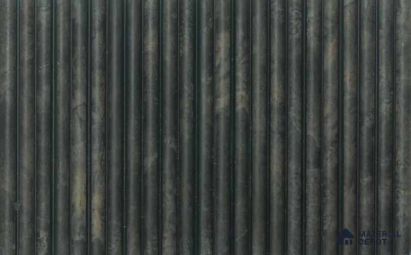 Brown Wooden Louver PN 00531 8 ft x 6.2 inch Charcoal Panel - 6 mm | Suitable for Feature Wall, TV Unit & Living Room | Width is Subjected to 5% Variation