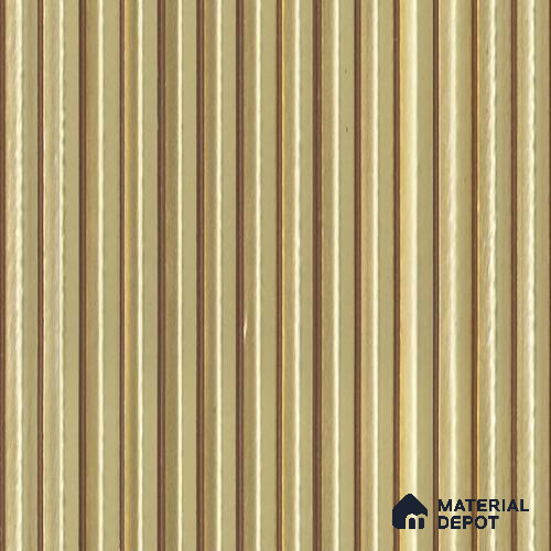 Brown Metallic Louver PN 00540 8 ft x 6.2 inch Charcoal Panel - 6 mm | Suitable for Feature Wall, TV Unit & Living Room | Width is Subjected to 5% Variation