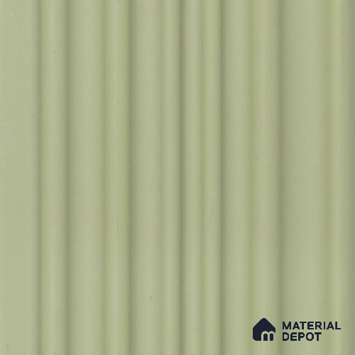 Green Plain Colour Louver PN 00515 9.5 ft x 4.8 inch Charcoal Panel - 12 mm | Suitable for Feature Wall, TV Unit & Living Room | Width is Subjected to 5% Variation