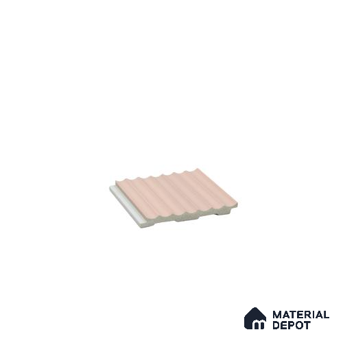 Pink Plain Colour Louver PN 00625 8 ft x 4 inch Charcoal Panel - 11 mm | Suitable for Feature Wall, TV Unit & Living Room | Width is Subjected to 5% Variation
