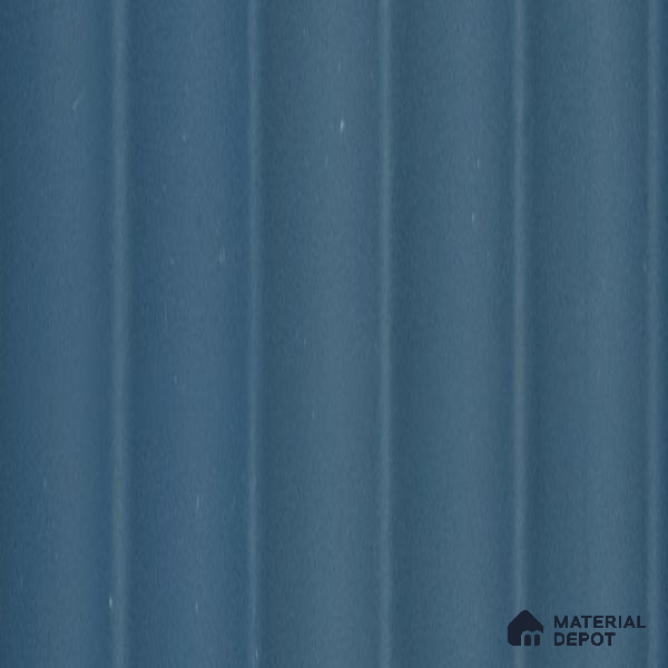 Blue Plain Colour Louver PN 00632 8 ft x 4 inch Charcoal Panel - 11 mm | Suitable for Feature Wall, TV Unit & Living Room | Width is Subjected to 5% Variation
