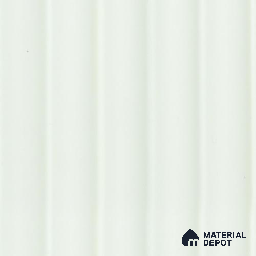 White Plain Colour Louver PN 00617 8 ft x 4.9 inch Charcoal Panel - 11 mm | Suitable for Feature Wall, TV Unit & Living Room | Width is Subjected to 5% Variation