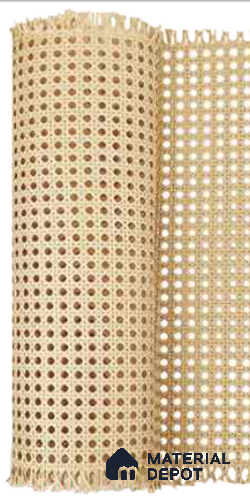 LM 02381 Rattanex Series Star Natural Mix 25 ft x 2 ft Cane Webbing - 1 mm| Image 1