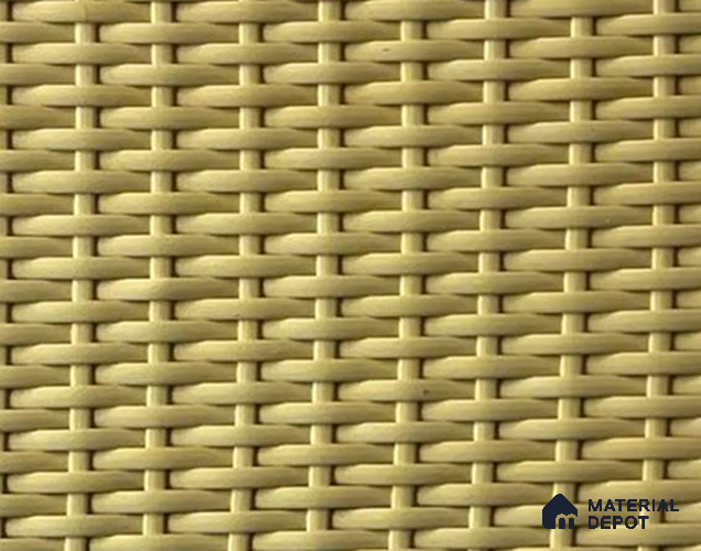 Yellow Cane Look LM 23372 Texture Finish Decorative Laminate Roll 25 ft x 2 ft - 1 mm | Suitable for TV Unit, Wardrobe, Kitchen Cabinets