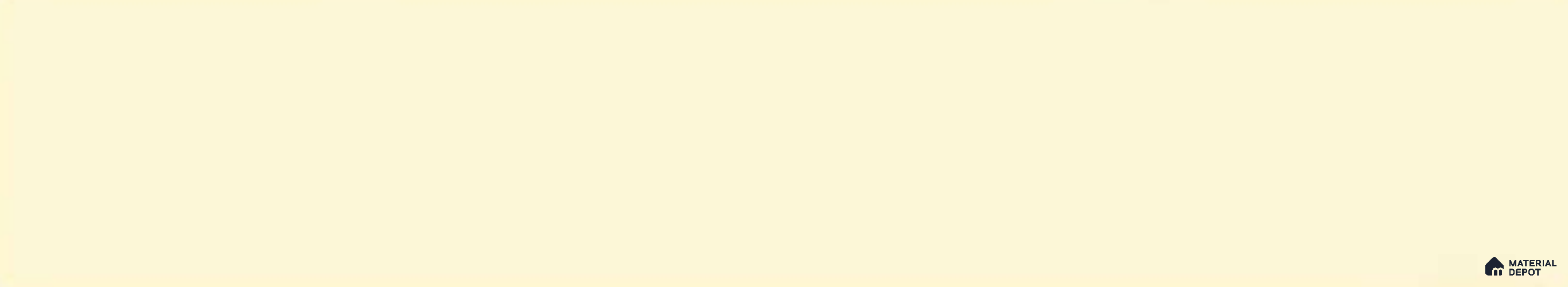 1004 Ivory Solid Series 30x0.8 mm Matte UV Finish PVC Edgeband - 1 Metre
