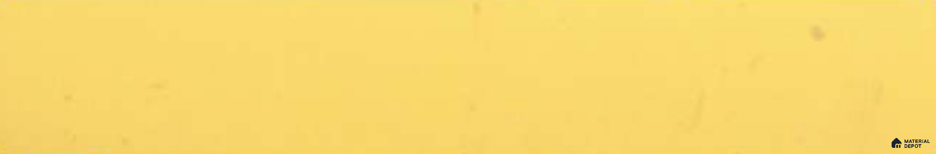 1017 Marigold Yellow Solid Series 30x2 mm Matte UV Finish PVC Edgeband - 1 Metre