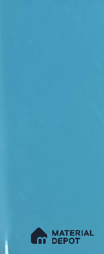 7062 Ice Blue 22 x 1.3 mm High Gloss Finish Acrylic Edgeband - 1.3 mm