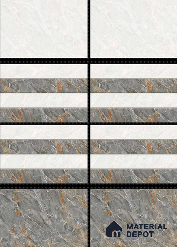 TL 01625 D Slate Grey 12 x 12 inch Matte Finish Anti Skid Ceramic Floor Tile - 6 mm