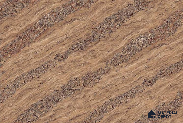 TL 01634 E Chestnut Brown Floor 12 x 12 inch Matte Finish Anti- Skid Ceramic Floor Tile - 6 mm