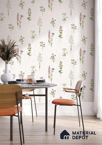81399-1 | 5 Meter x 42 Inch  Florals Look Wallpaper - 57 Sq. Ft.