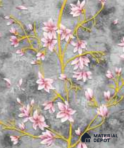 WK160-44 | 10 Meter x 21 Inches Florals Look Wallpaper - 57.41 Sq. Ft.