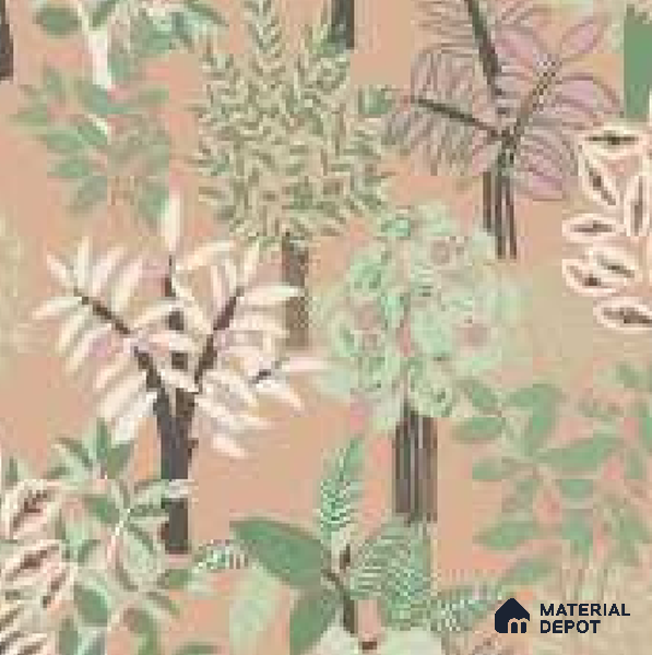 WK160-50 | 10 Meter x 21 Inches Florals Look Wallpaper - 57.41 Sq. Ft.