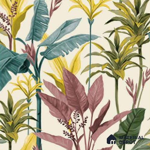 8008 | 10 Meter x 21 Inches Florals Look Wallpaper - 57.41 Sq. Ft.