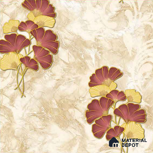 8023 | 10 Meter x 21 Inches Florals Look Wallpaper - 57.41 Sq. Ft.
