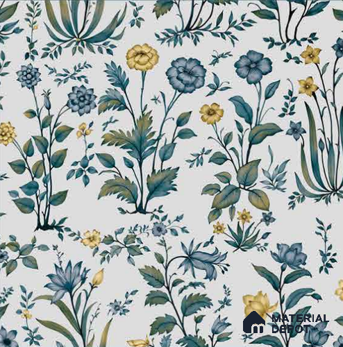 8039 | 10 Meter x 21 Inches Florals Look Wallpaper - 57.41 Sq. Ft.