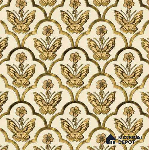8056 | 10 Meter x 21 Inches Patterned Look Wallpaper - 57.41 Sq. Ft.