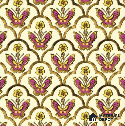 8057 | 10 Meter x 21 Inches Patterned Look Wallpaper - 57.41 Sq. Ft.