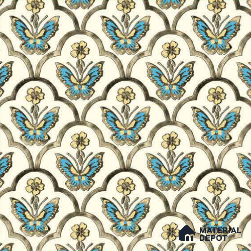 8058 | 10 Meter x 21 Inches Patterned Look Wallpaper - 57.41 Sq. Ft.