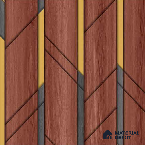 8079 | 10 Meter x 21 Inches Patterned Look Wallpaper - 57.41 Sq. Ft.