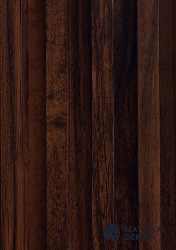 Brown Wooden Louver PN 06136 9.6 ft x 6.6 inch WPC Panel - 20 mm | Suitable for Feature Wall, TV Unit & Living Room | Width is Subjected to 5% Variation