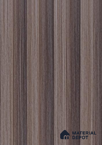 Brown Wooden Louver PN 06138 9.6 ft x 6.6 inch WPC Panel - 20 mm | Suitable for Feature Wall, TV Unit & Living Room | Width is Subjected to 5% Variation