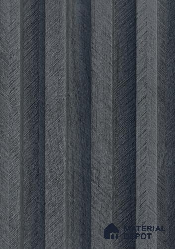 Grey Wooden Louver PN 06146 9.6 ft x 6.6 inch WPC Panel - 20 mm | Suitable for Feature Wall, TV Unit & Living Room | Width is Subjected to 5% Variation