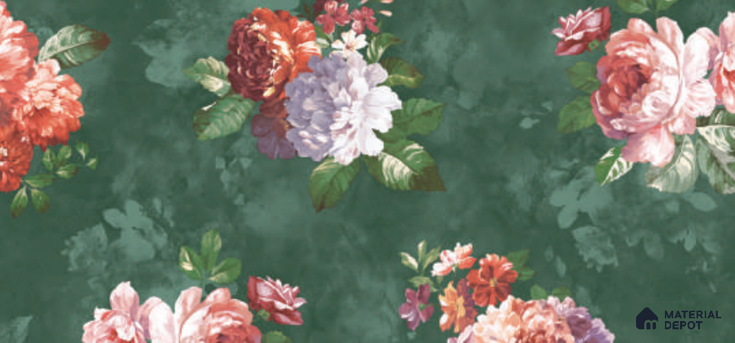 52510-2 | 5 Meter x 42 Inches Florals Look Wallpaper - 57.41 Sq. Ft.