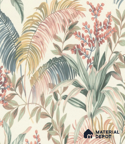 481952 | 10 Meter x 21 Inch  Florals Look Wallpaper - 57 Sq. Ft.