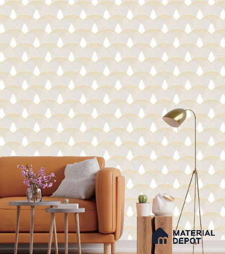 TC 703 | 5 Meter x 42 Inch  Patterned Look Wallpaper - 57 Sq. Ft.