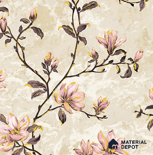 08-555-08 | 10 Meter x 21 Inches Florals Look Wallpaper - 57.41 Sq. Ft.