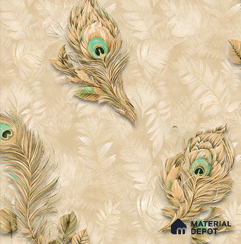 18-555-18 | 10 Meter x 21 Inches Patterned Look Wallpaper - 57.41 Sq. Ft.