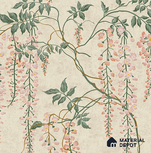 42-555-42 | 10 Meter x 21 Inches Tropical Look Wallpaper - 57.41 Sq. Ft.