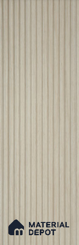 White Plain Colour Louver UR 3401  (UR 3401) 9.5 ft x 4.9 inch Charcoal Panel - 9 mm | Suitable for Feature Wall, TV Unit & Living Room | Width is Subjected to 5% Variation