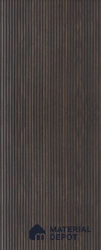 Brown Wooden Louver UR 7402 (UR 7402) 9.5 ft x 12 inch Charcoal Panel - 9 mm | Suitable for Feature Wall, TV Unit & Living Room | Width is Subjected to 5% Variation