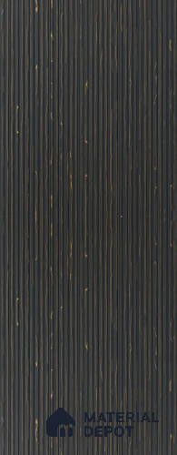 Grey Wooden Louver UR 7408  (UR 7408) 9.5 ft x 12 inch Charcoal Panel - 9 mm | Suitable for Feature Wall, TV Unit & Living Room | Width is Subjected to 5% Variation