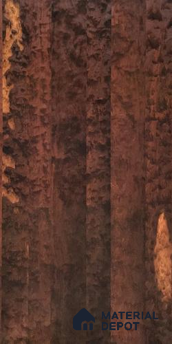 Smoked African Rosewood Pomelle 8 ft x 4 ft Natural Veneer - 3.7 mm
